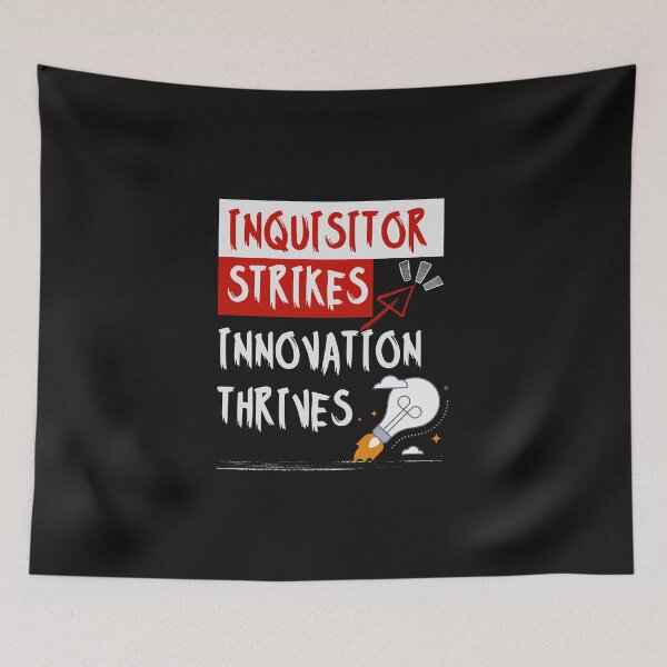 Item preview, Inquisitor Strikes, Innovation Thrives — Curiosity Fuels Creation designed and sold by ipot.