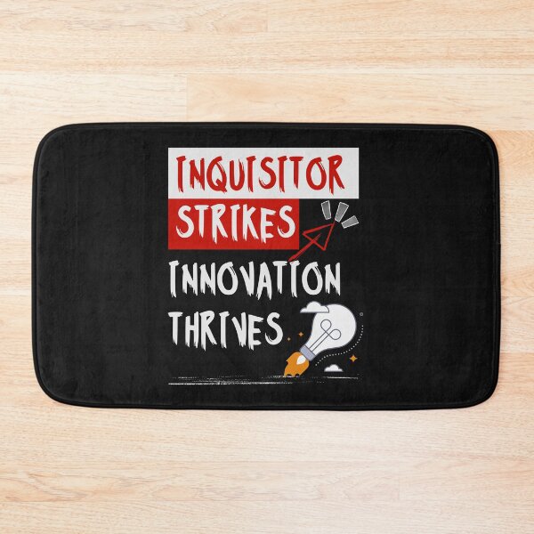 Item preview, Inquisitor Strikes, Innovation Thrives — Curiosity Fuels Creation designed and sold by ipot.