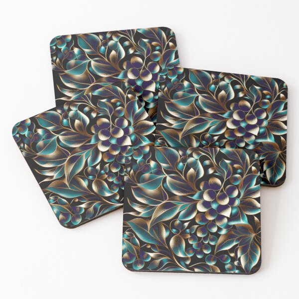 Item preview, The Vine and the Branches – Ethereal Foliage Pattern designed and sold by Juliette Ozkalfayan.
