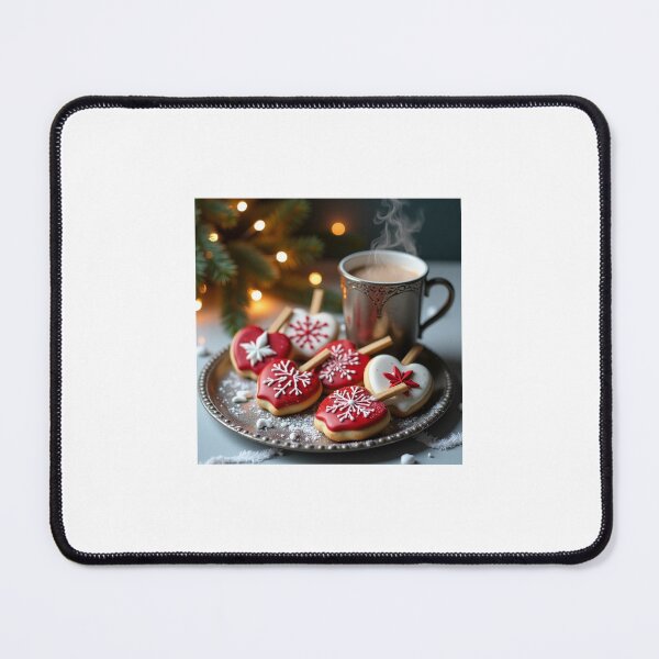 Item preview, Whimsical Canadian Winter Candy Apple Cookies – Festive Holiday Delight designed and sold by Srahul.