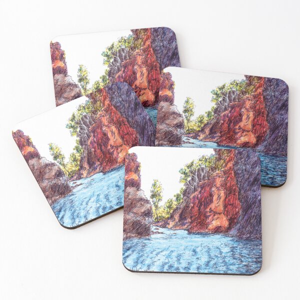 Item preview, Australian Scene - Ellery Creek Big Hole, West MacDonnell Ranges, NT, Aus. designed and sold by Anne Huth.