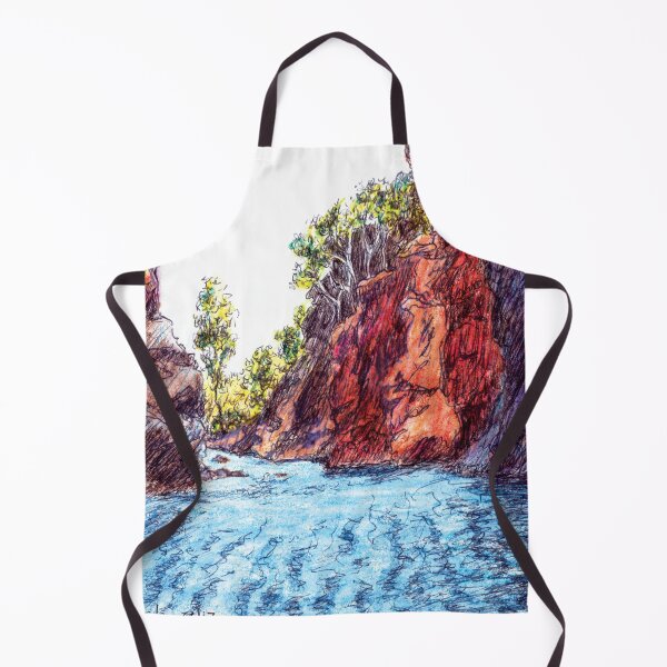 Item preview, Australian Scene - Ellery Creek Big Hole, West MacDonnell Ranges, NT, Aus. designed and sold by Anne Huth.