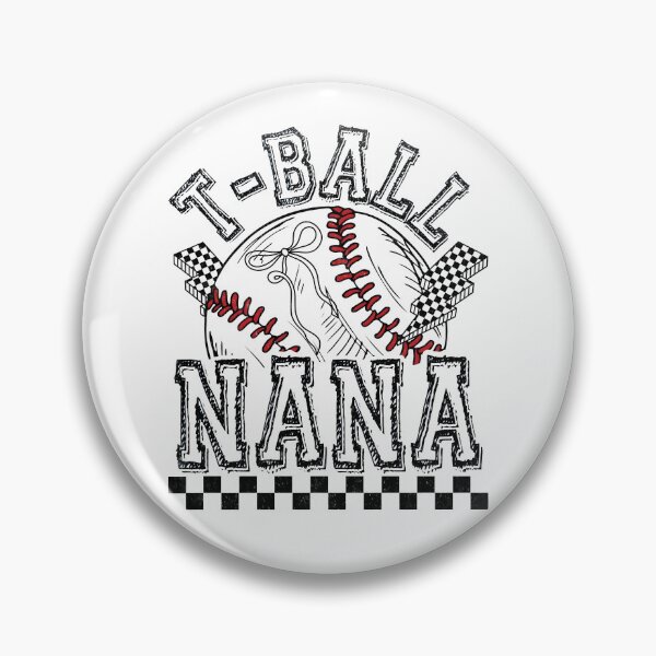 Item preview, T-ball Nana Retro Checkered Coquette designed and sold by Kajetanduczynsk.