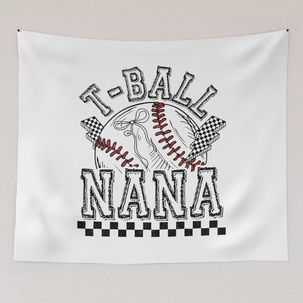 Item preview, T-ball Nana Retro Checkered Coquette designed and sold by Kajetanduczynsk.