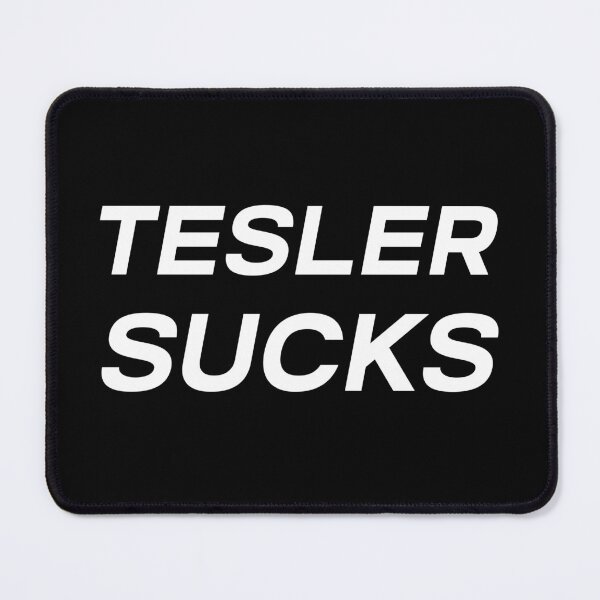 Item preview, Tesler Sucks Stickers designed and sold by EthosWear.