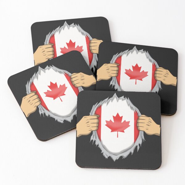 Item preview, Ripping Shirt - Canadian Flag Within Design designed and sold by Jaudaux Designs.