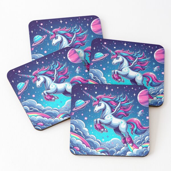 Item preview, Space Unicorn Rainbows designed and sold by Sparkle Panda.