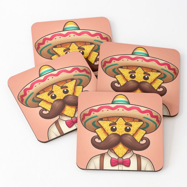 Item preview, Señor Crunchy: Nacho Man designed and sold by Sparkle Panda.