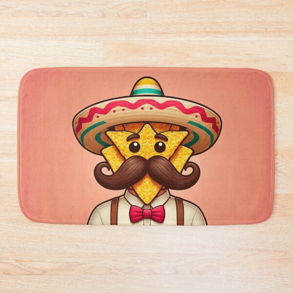 Item preview, Señor Crunchy: Nacho Man designed and sold by Sparkle Panda.