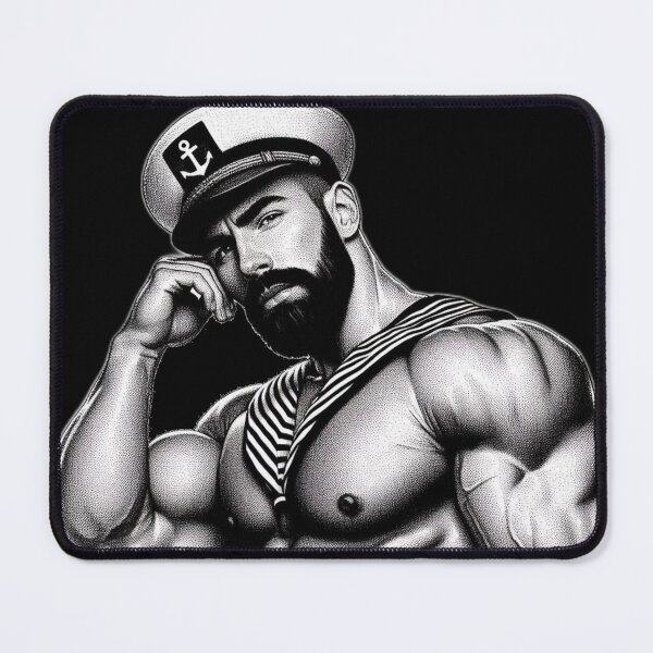 Item preview, Pointillism Berlin Gay Anchors Away Sailors Pride Graphic Design designed and sold by ItsAKinkThing.