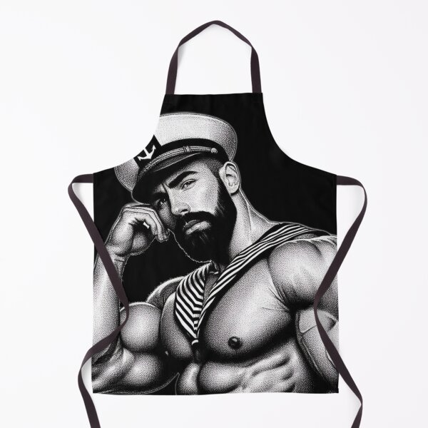 Item preview, Pointillism Berlin Gay Anchors Away Sailors Pride Graphic Design designed and sold by ItsAKinkThing.