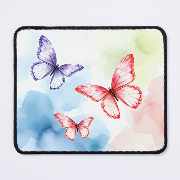 Item preview, Pastel Butterfly Flight in Watercolor designed and sold by Shirtastically.