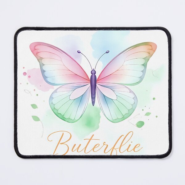 Item preview, Ethereal Butterfly Motif - Pastel Shades designed and sold by Shirtastically.