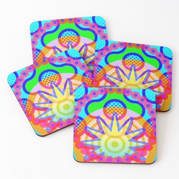 Item preview, colorful spark of circles designed and sold by peepeetheclown8.