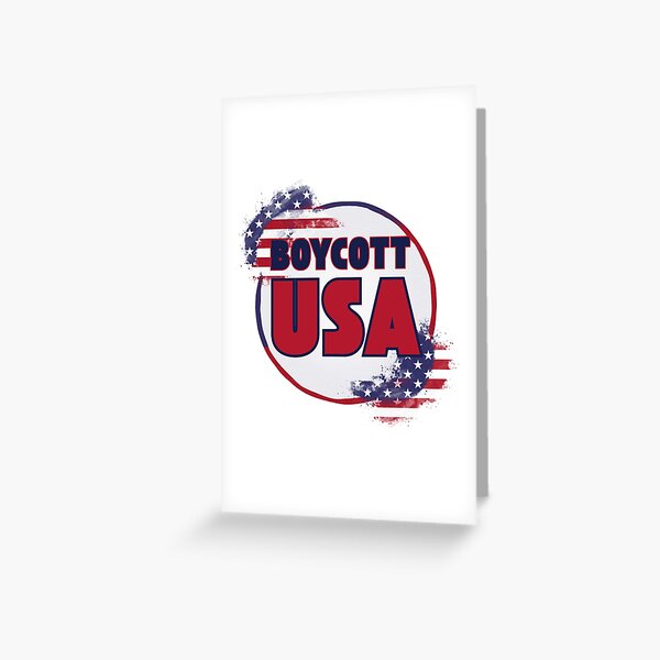 Item preview, Boycoot USA designed and sold by Red-forever.