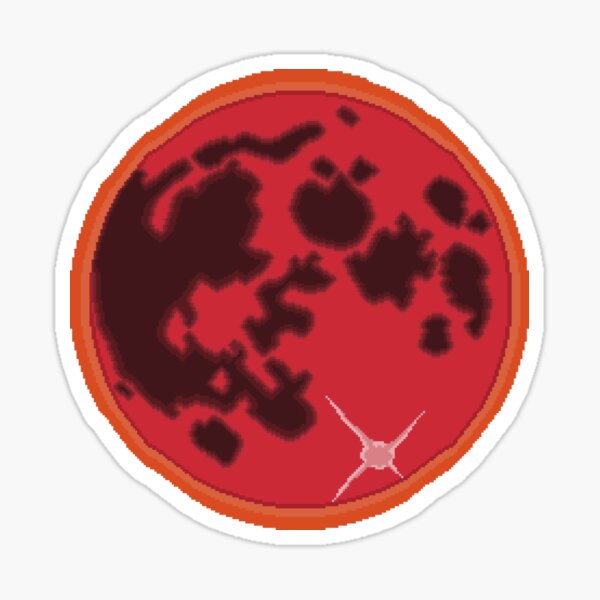 Item preview, Blood Moon - Retro Pixel Art designed and sold by sainguinpixels.