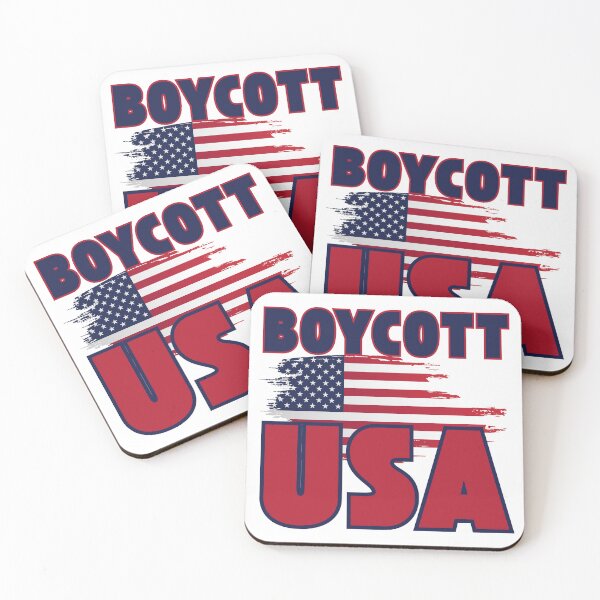 Item preview,  Boycoot USA designed and sold by Red-forever.