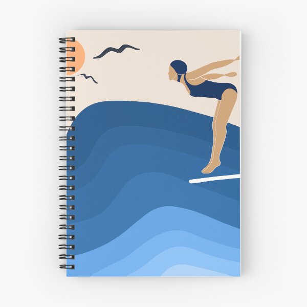 Item preview, Retro Swimmer designed and sold by PinkSnapdragon.