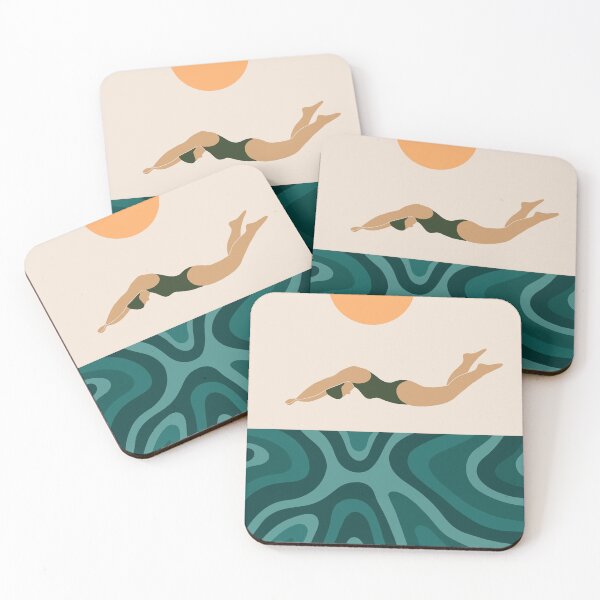 Item preview, Swimmer designed and sold by PinkSnapdragon.