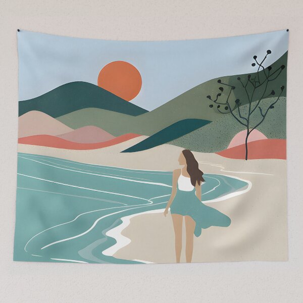 Item preview, beach walk designed and sold by aliraweb.