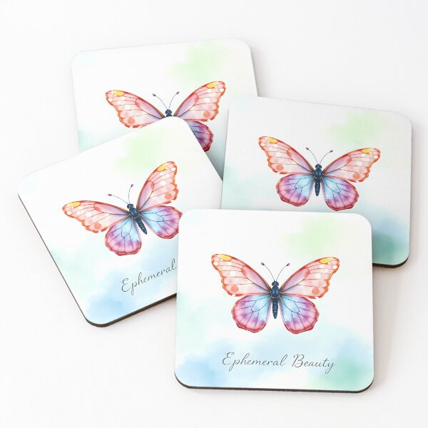 Item preview, Ephemeral Beauty Butterfly Motif designed and sold by Shirtastically.