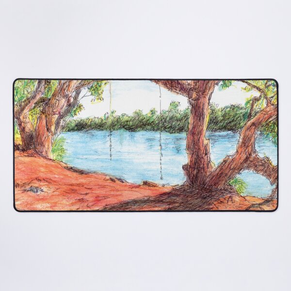 Item preview, Australian Scene - Miaree Pool, Maitland River, WA, Aus. designed and sold by Anne Huth.