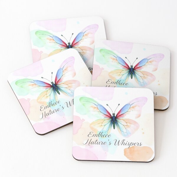 Item preview, Serene Butterfly Watercolor Motif designed and sold by Shirtastically.