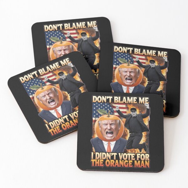 Item preview, Don't Blame Me I Didn't Vote For The Orange Man - Anti Trump Musk Collage of Destruction designed and sold by SubtleSplit.
