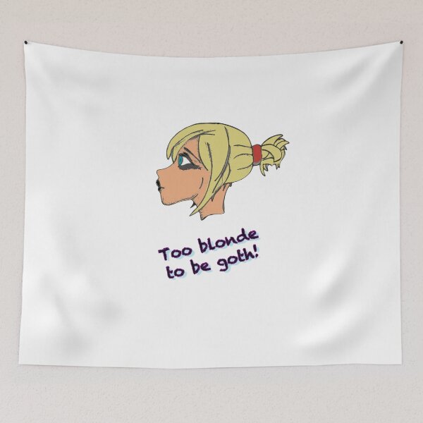 Item preview, Blonde goth designed and sold by Glenbobagins.