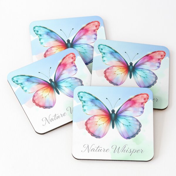 Item preview, Ethereal Butterfly with Iridescent Wings designed and sold by Shirtastically.