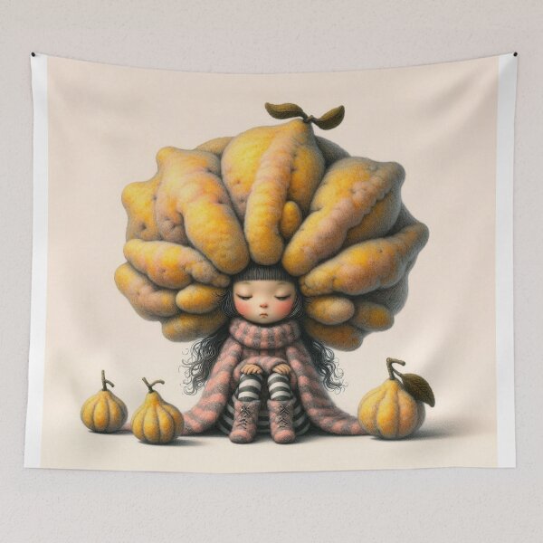Item preview, Fingered Citron Girl designed and sold by Beyondnote-Art.