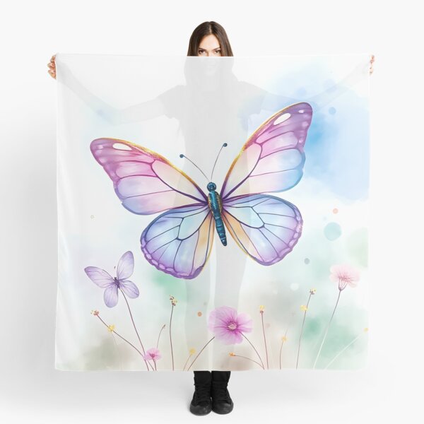 Aperçu de l'œuvre Motif aquarelle papillon créée et vendue par Shirtastically.