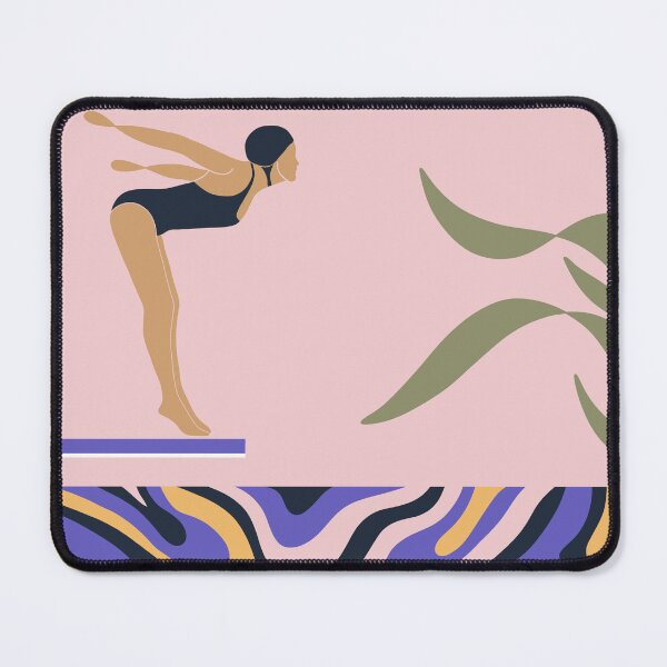 Item preview, Retro Swimmer designed and sold by PinkSnapdragon.