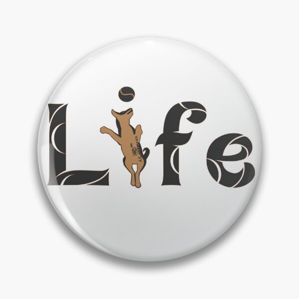 Item preview, Life with Dog, Painting With Text designed and sold by AK-Hevonen.