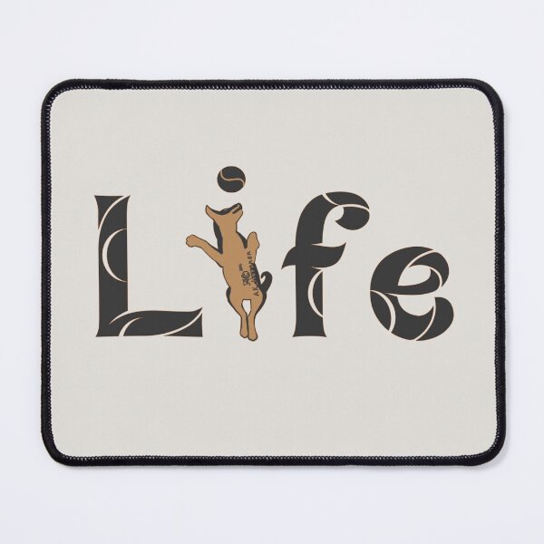 Item preview, Life with Dog, Painting With Text designed and sold by AK-Hevonen.