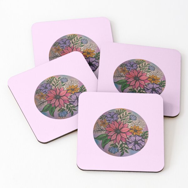 Item preview, Floral Rainbow designed and sold by Artfly Studio.