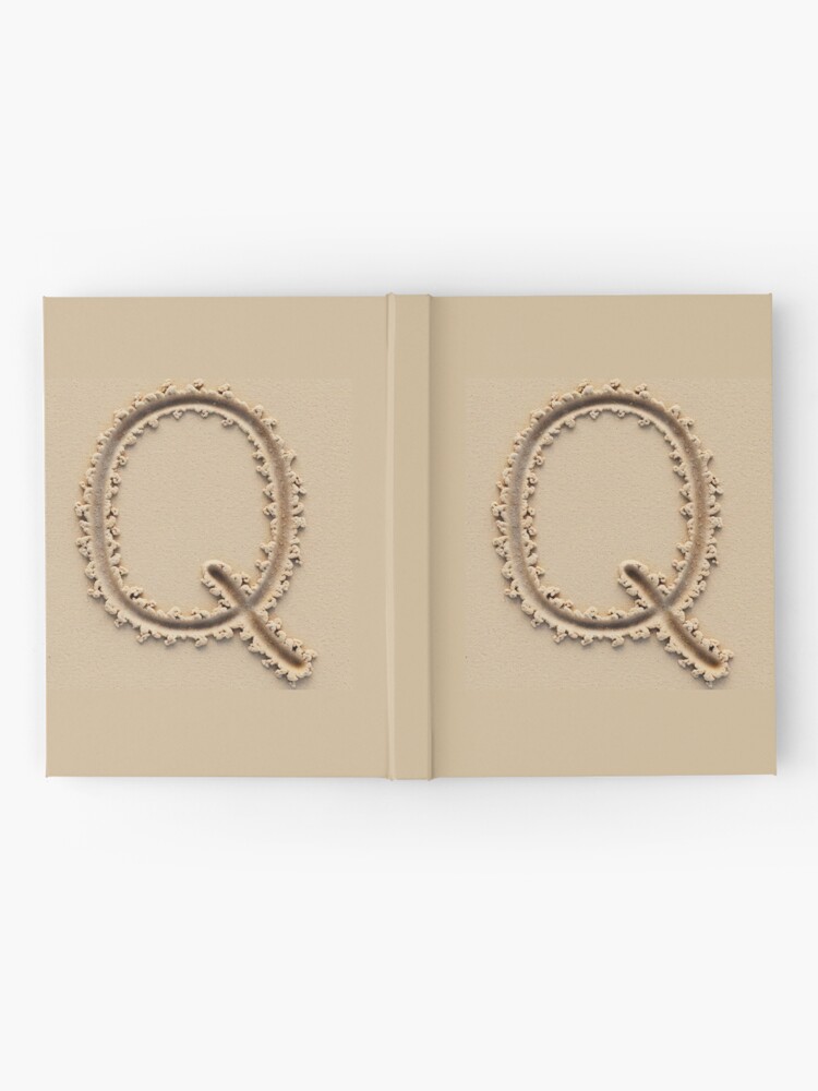 Thumbnail 2 of 3, Journal, SAND LETTER Q designed and sold by Art-type.