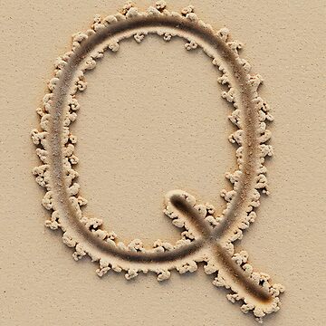 Artwork thumbnail, SAND LETTER Q by ART-TYPE