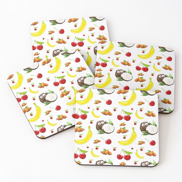 Item preview, Funny fruit salad print designed and sold by Valentina-ty.