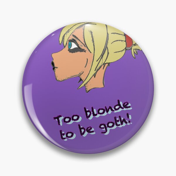 Artikelvorschau, Zu blond, um ein Gothic zu sein entworfen und verkauft von Glenbobagins.