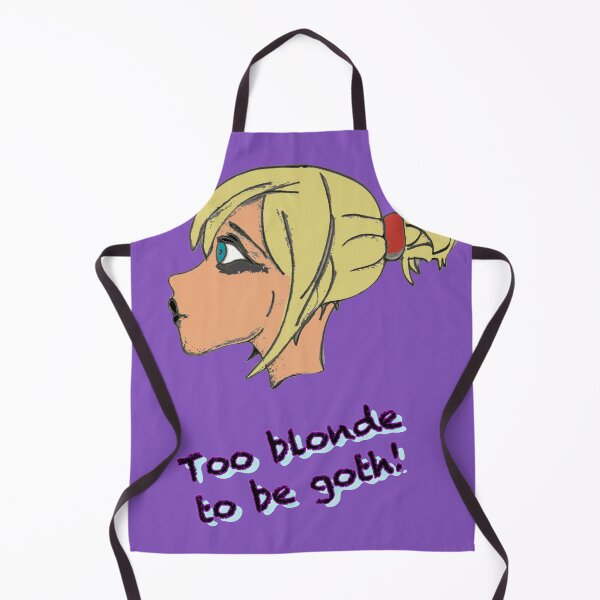 Item preview, Too blonde to be a goth designed and sold by Glenbobagins.