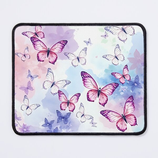 Item preview, 24 Delicate Butterflies - Watercolor Elegance designed and sold by Shirtastically.