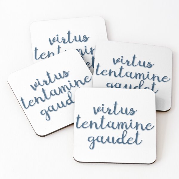 Item preview, Virtus Tentamine Gaudet designed and sold by ChandlerLasch.