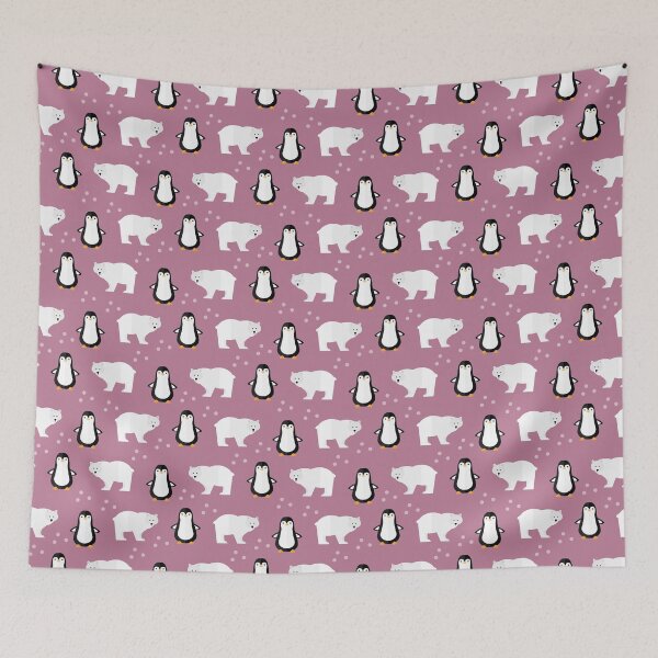 Item preview, Arctic adventures on purple designed and sold by reneesillus.