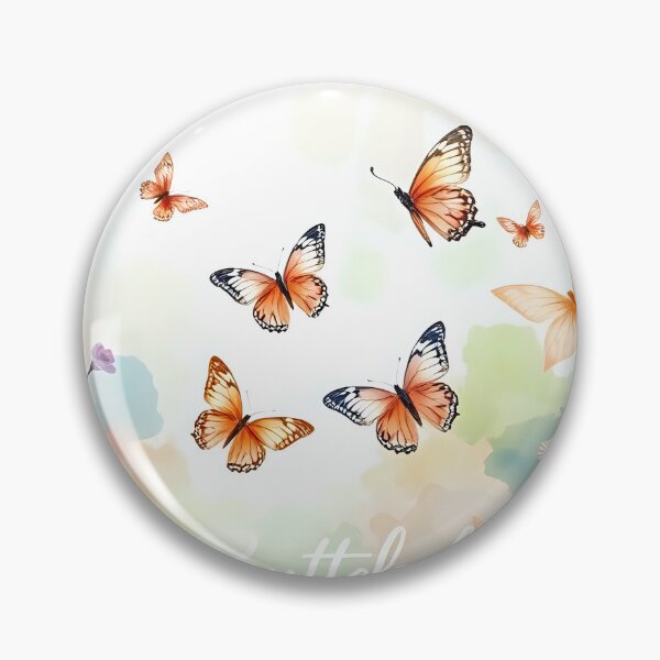 Item preview, Butterfly Serenity Watercolor Design designed and sold by Shirtastically.
