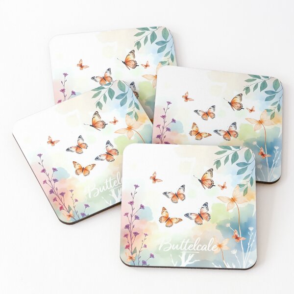 Item preview, Butterfly Serenity Watercolor Design designed and sold by Shirtastically.