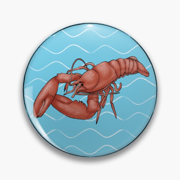 Item preview, Delicious Lobster designed and sold by Scrabbly Doodles.