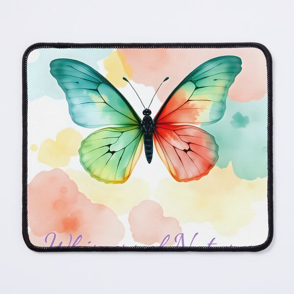 Item preview, Vibrant Butterfly in Nature-Inspired Watercolor designed and sold by Shirtastically.