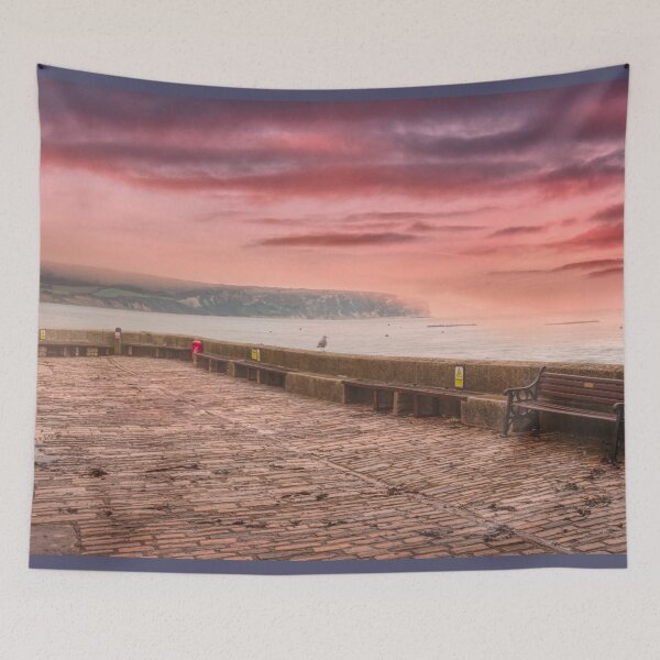 Item preview, Swanage Misty Morning designed and sold by Alisonchambers2.