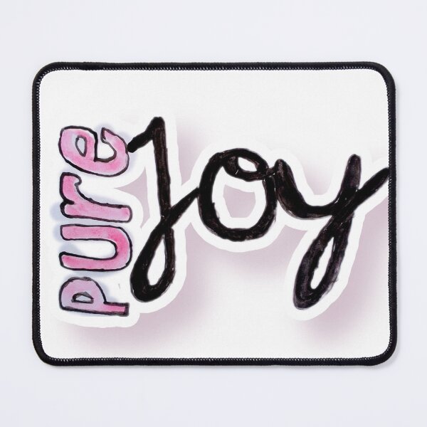 Item preview, Pure Joy positive humor typography  designed and sold by happiartworks .